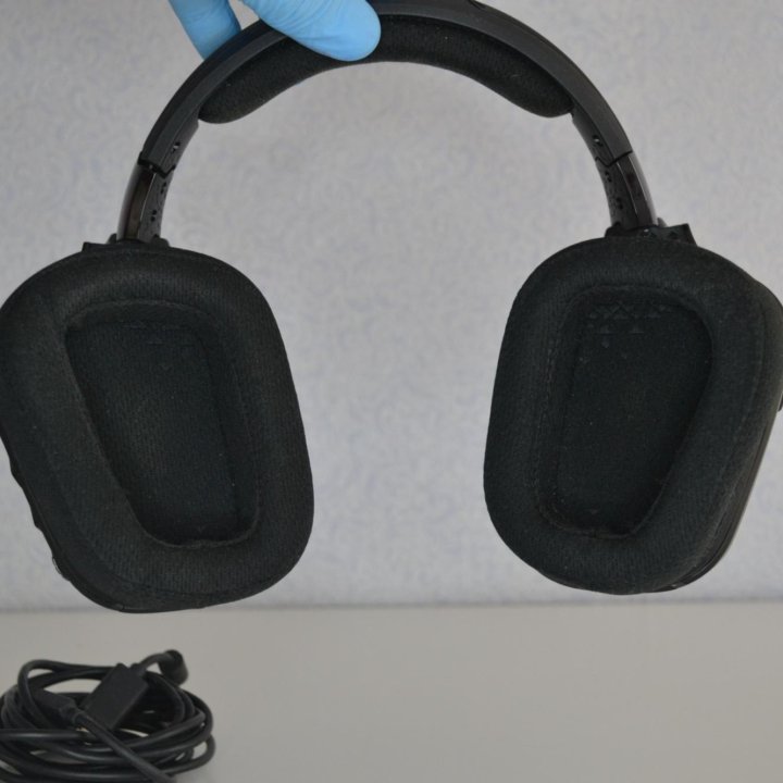 Игровые наушники «Logitech G635» с подсветкой