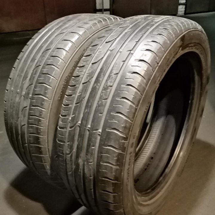 2 летние шины ContiSportContact-2E 215/55 R18 99V