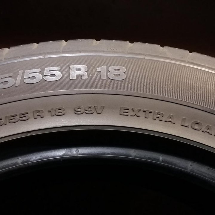 2 летние шины ContiSportContact-2E 215/55 R18 99V