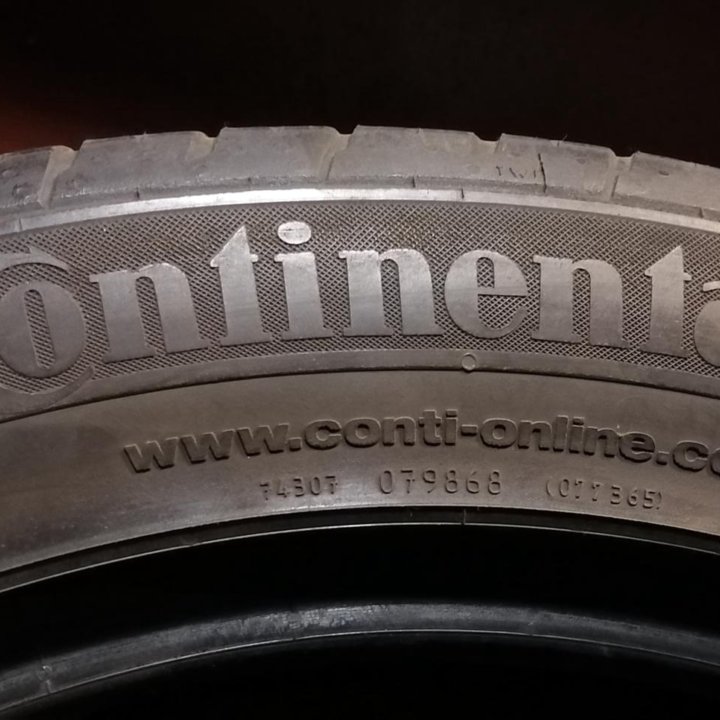 2 летние шины ContiSportContact-2E 215/55 R18 99V