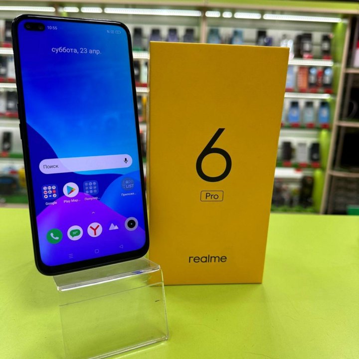 Realme 6 Pro 8/128Gb 64Мпикс 4300mAh NFC 6.6