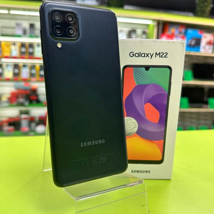 Samsung M22 4/128Gb 48Мпикс 5000mAh 6.5