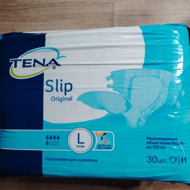 Памперсы Tena slip размер L