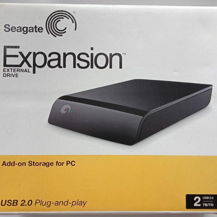 Внешний диск HDD Seagate 2 ТБ