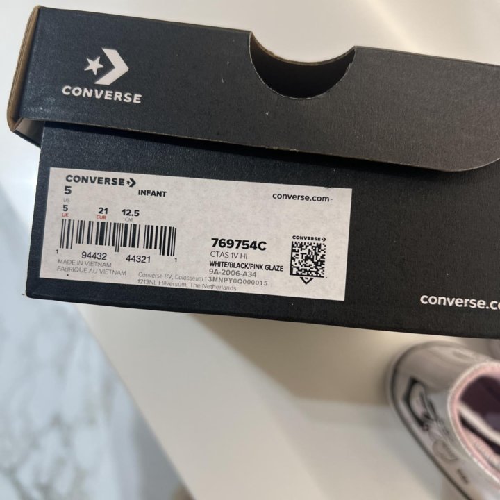 Детские кеды converse