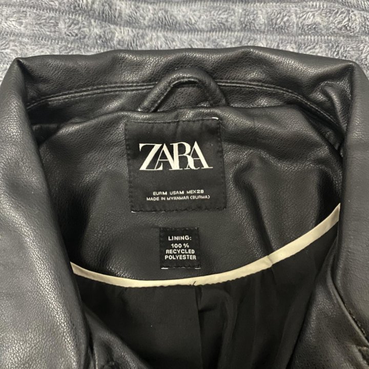 Куртка кожаная женская Zara