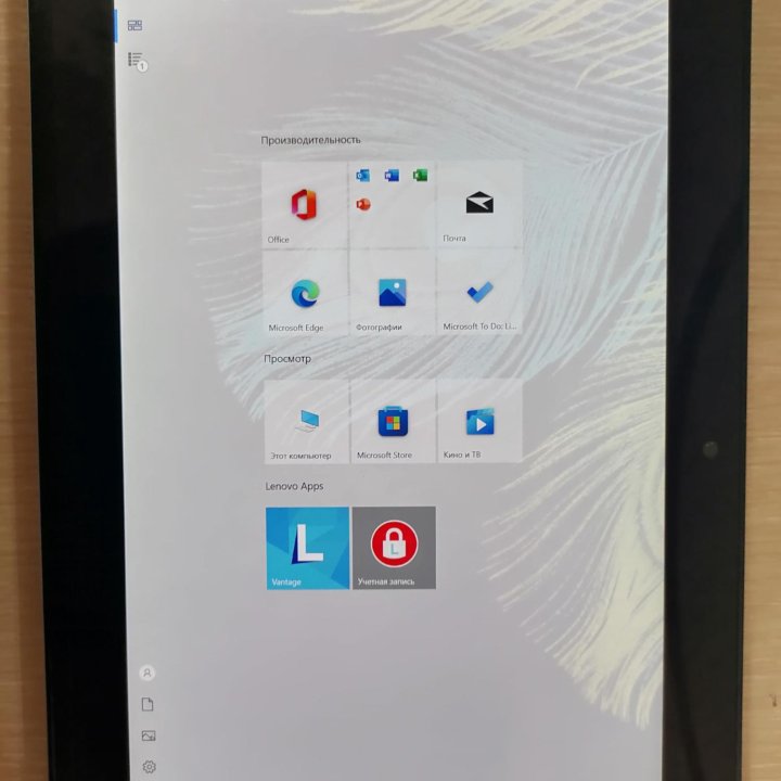 Планшет/нетбук lenovo на windows 10