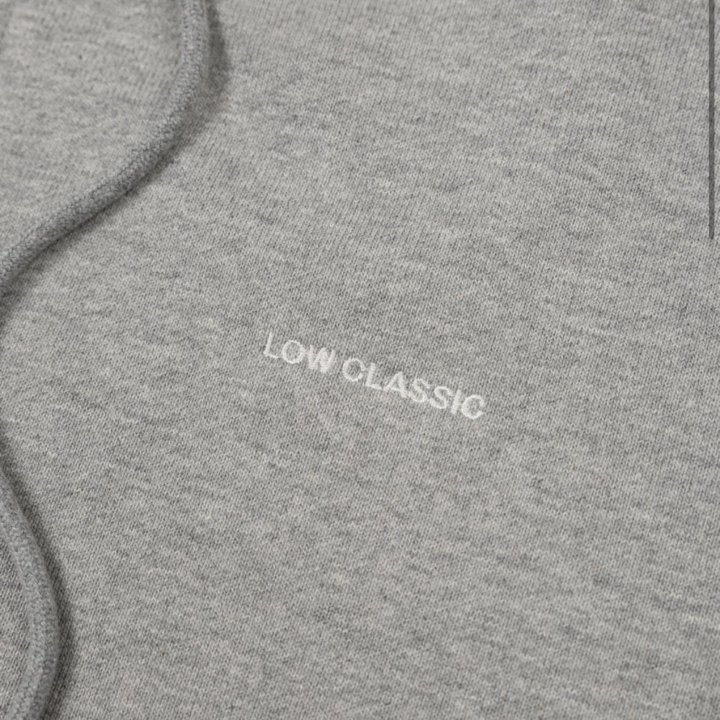 Новая серая толстовка худи Low Classic (с биркой)