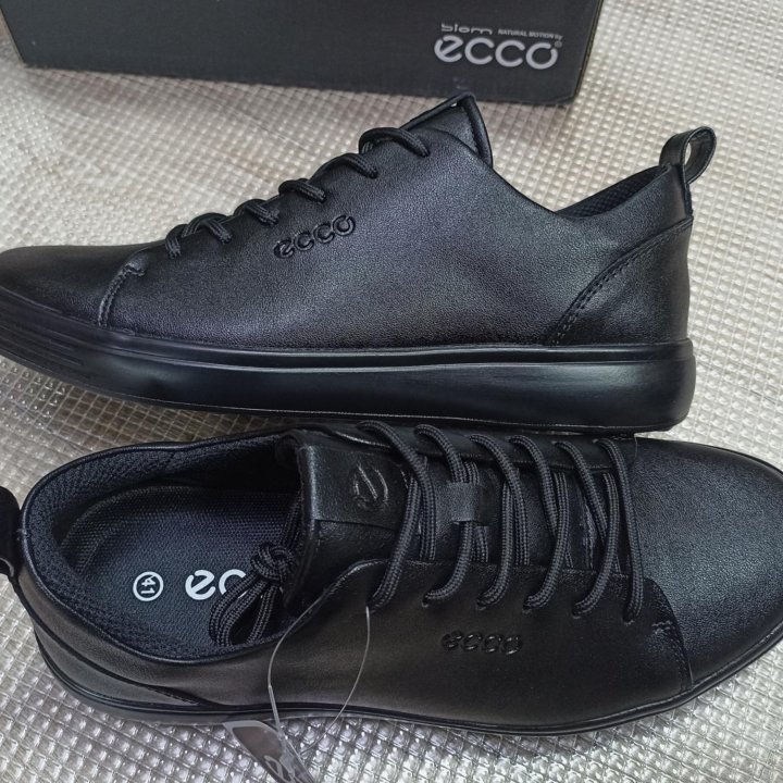 Кеды кожаные ecco