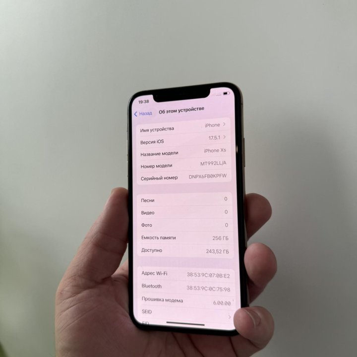Продам iPhone Xs 256Gb Gold
