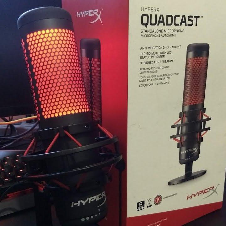 Микрофон HyperX Quadcast