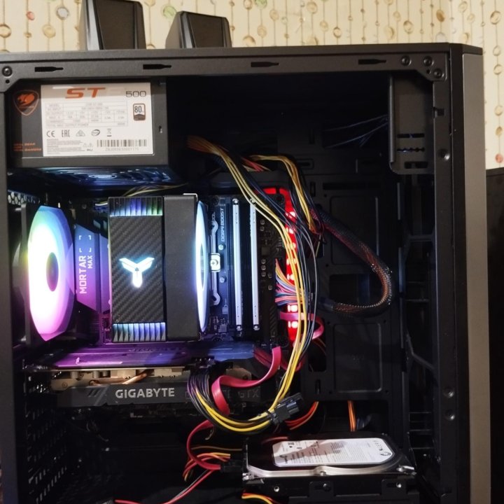 ПК RYZEN 5 5600X+GTX 1660Ti RAM 16гб