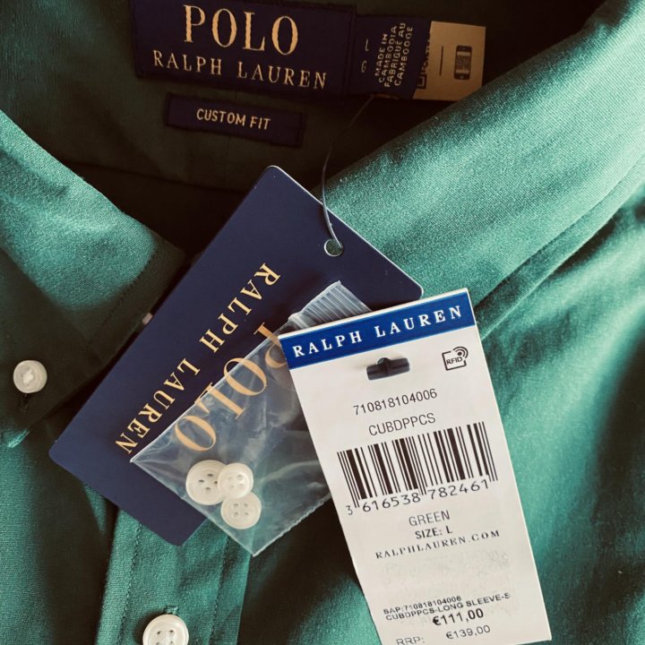 Новая рубашка Polo Ralph Lauren