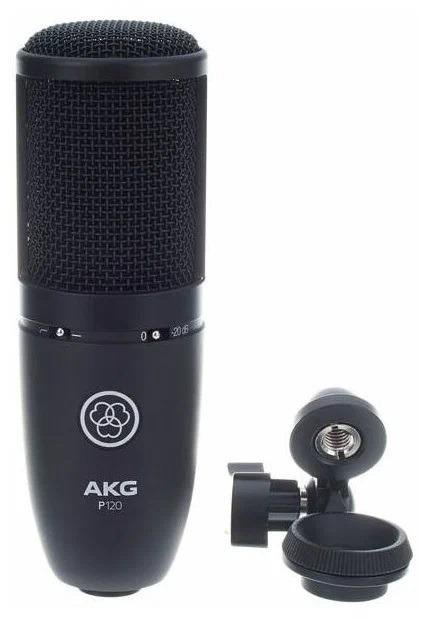 Микрофон проводной AKG P120, разъем: XLR