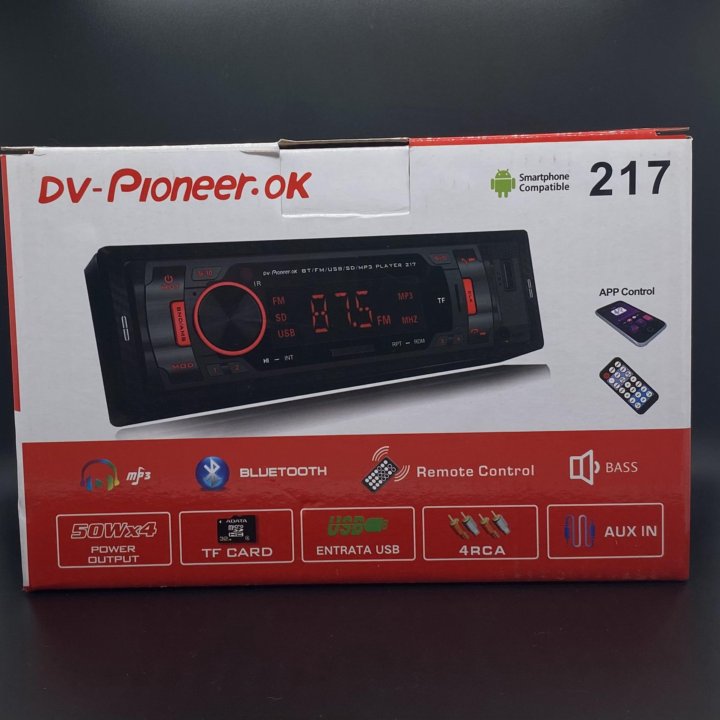 Автомагнитолы 1din Pioneer/Podofo