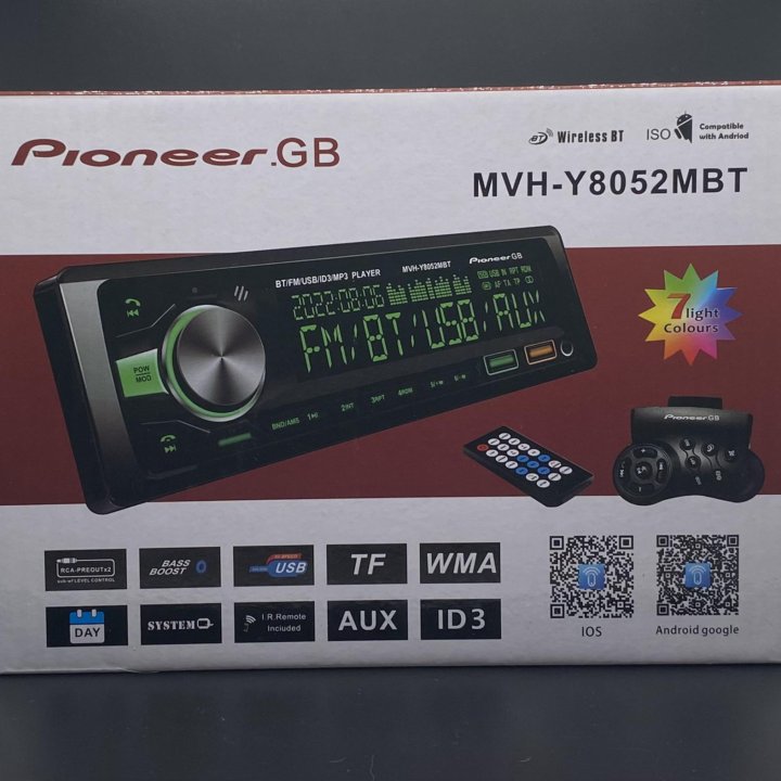 Автомагнитолы 1din Pioneer/Podofo