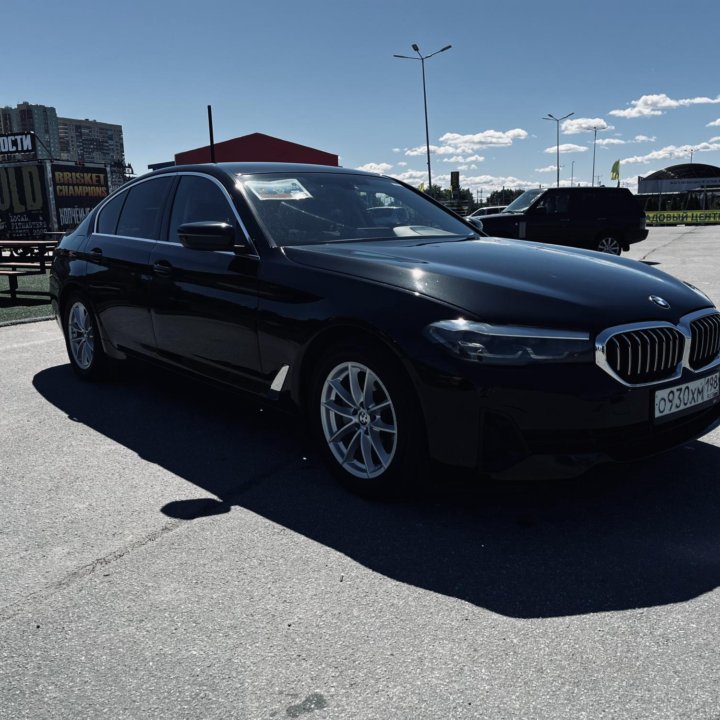 Аренда авто BMW 520d с водителем