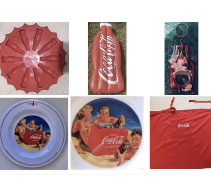 “Coca-Cola»-матрас,открывашка,фартук,формочки