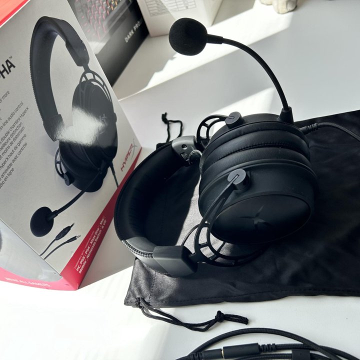 Продам игровую гарнитуру HyperX Cloud Alpha