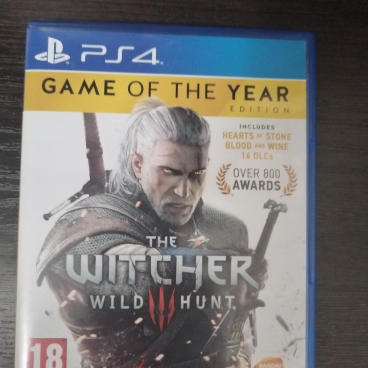 Witcher 3 game of the year на ps4