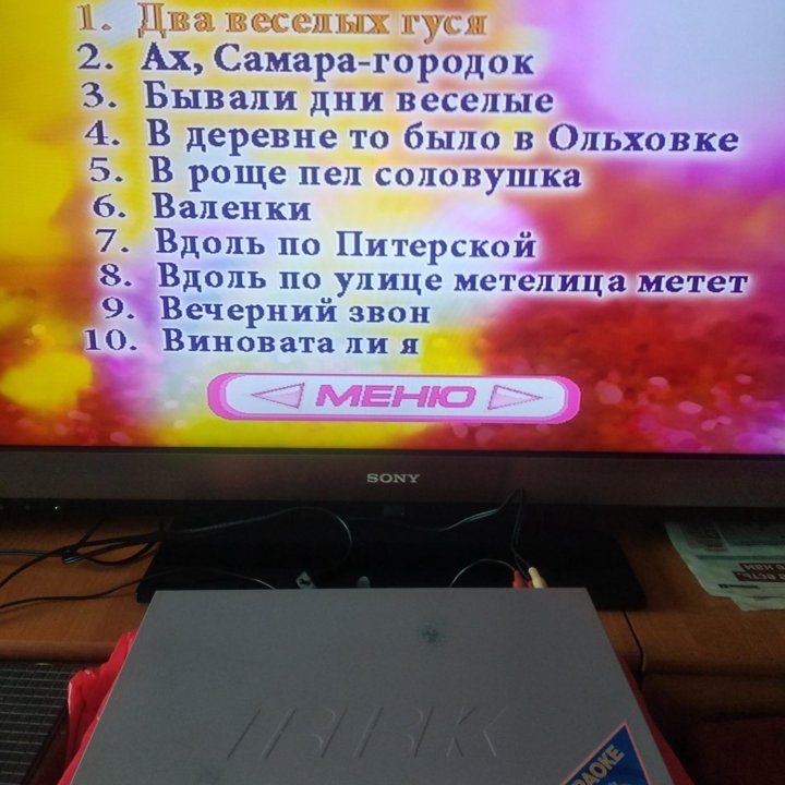 DVD-караоке, портативный DVD