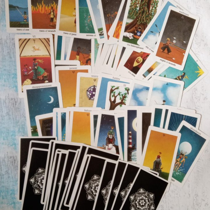 Sun and Moon tarot