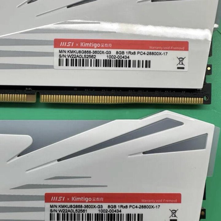 ОЗУ DDR 4 16гб 3600MHz