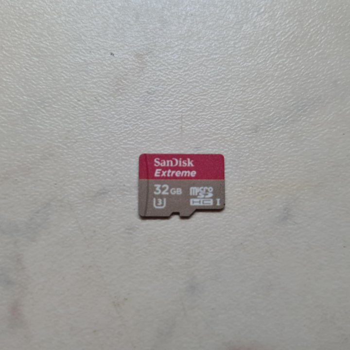 Карта памяти MicroSD 32гб