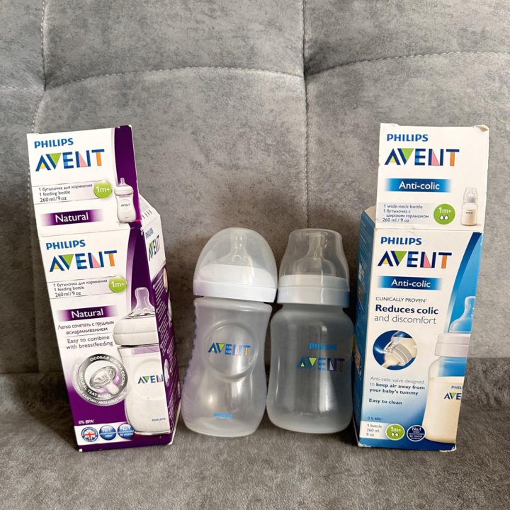 Новые бутылочки авент avent