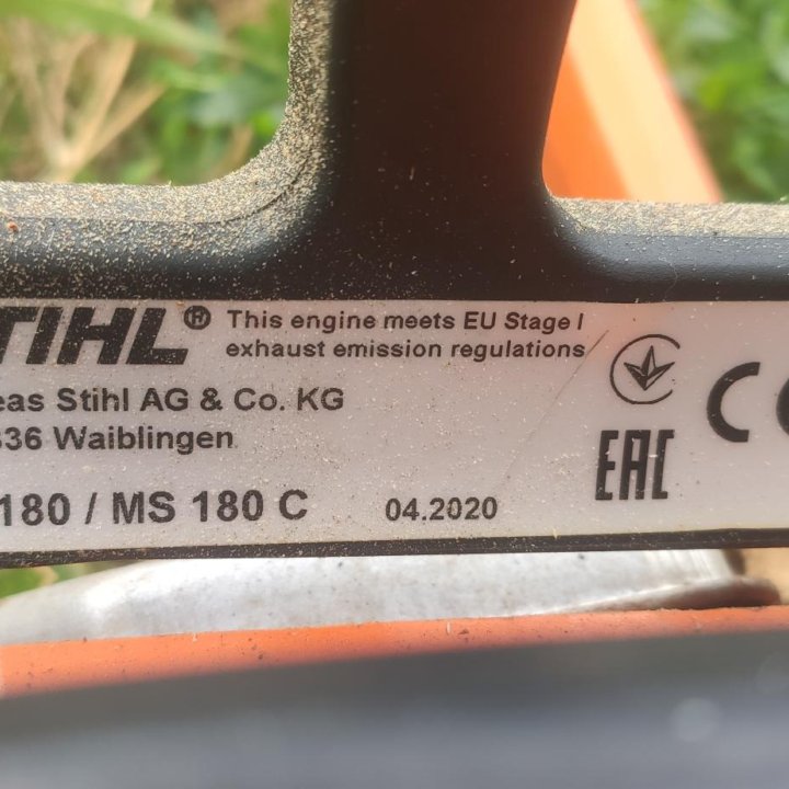 Бензопила STIHL MS180