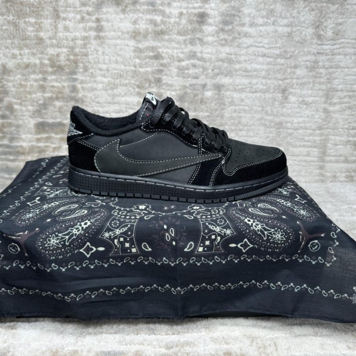 Кроссовки Nike x Travis Scott Black Phantom