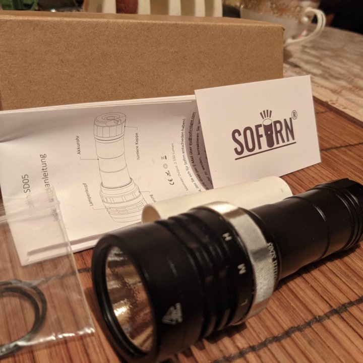 Фонарь Sofirn SD05 (3000Lm) подводный