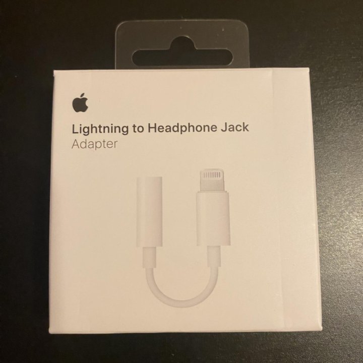 Адаптер Apple Lightning to 3.5 jack