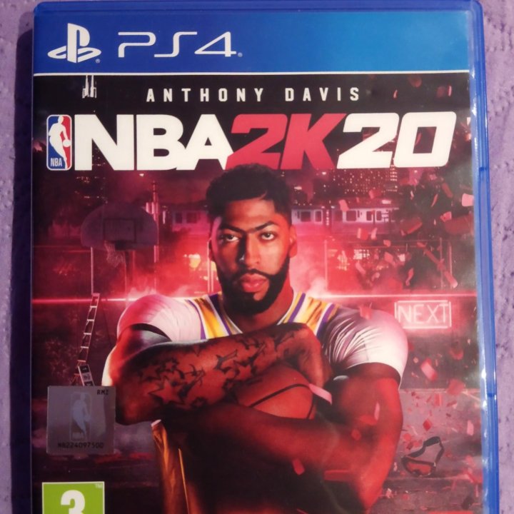 Диск NBA 20 ps4