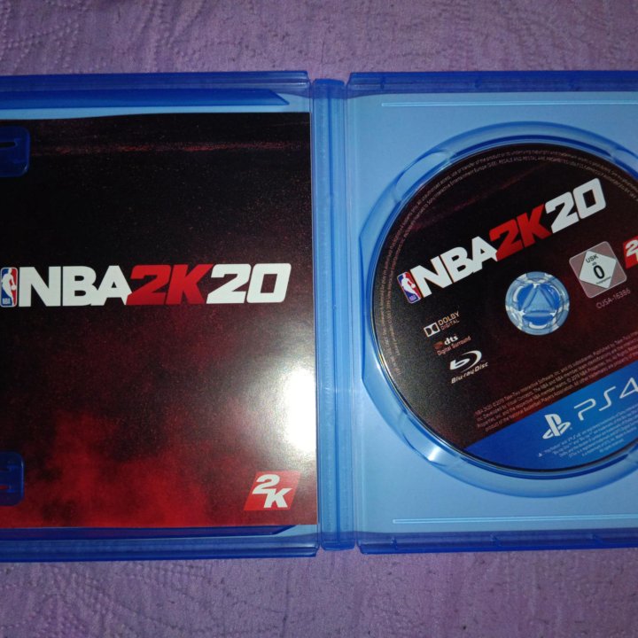 Диск NBA 20 ps4