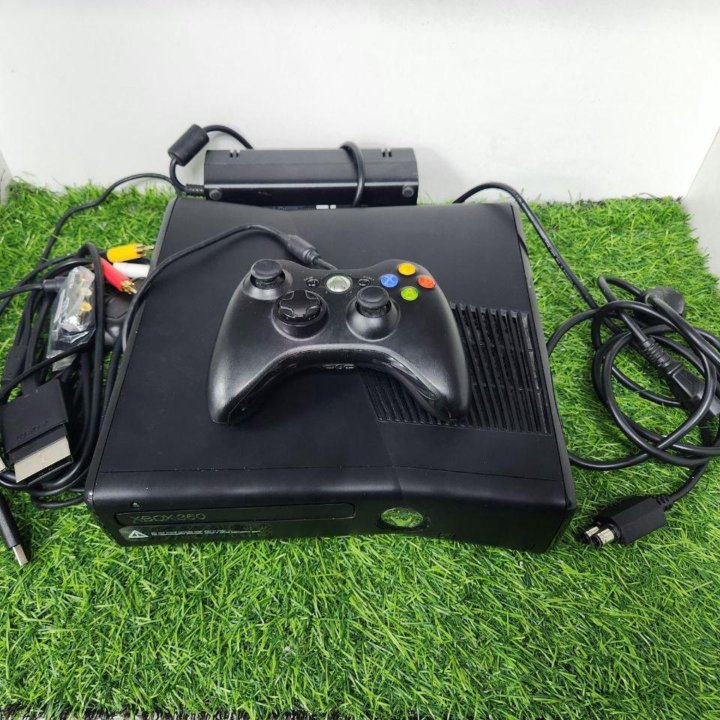 Microsoft XBOX 360 Slim (256GB/хорошее состояние)