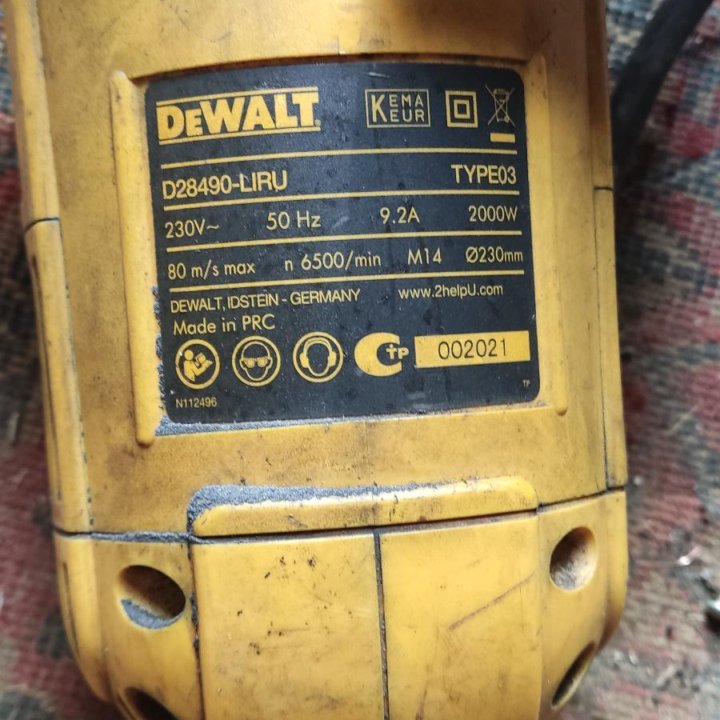 Ушм DeWalt D28490