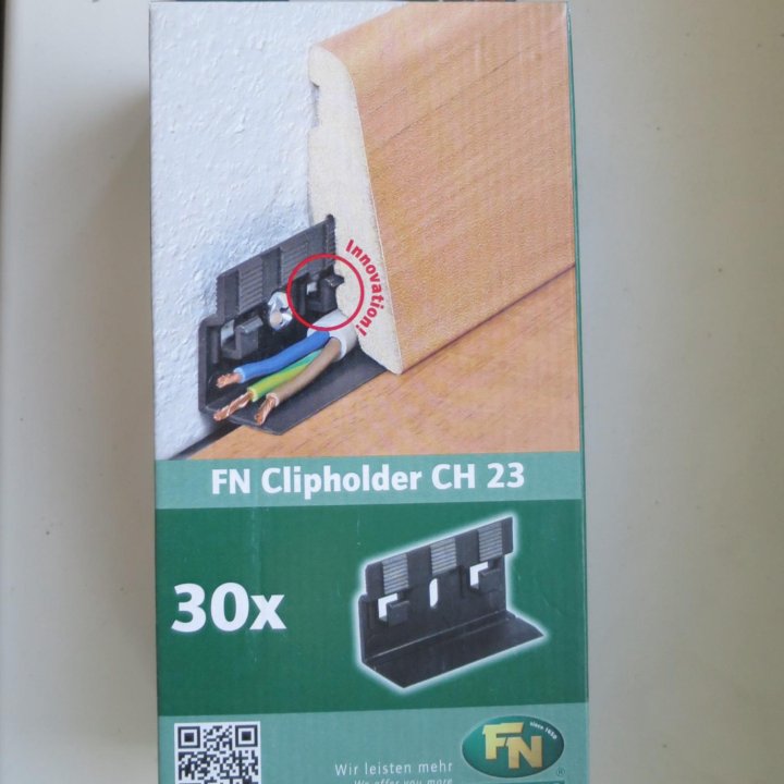 Крепеж-клипса FN Clipholder CH23, новые,4 уп, за 1