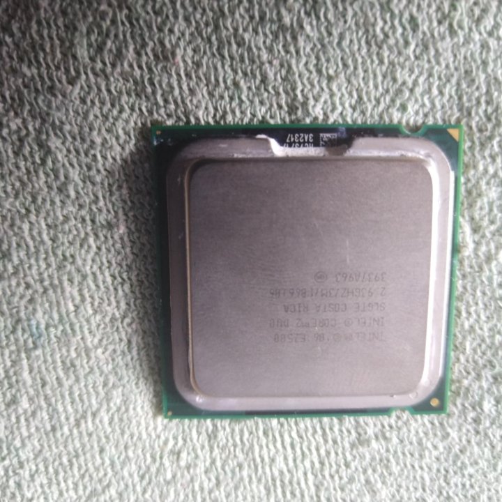 Процессор Intel core duo 2