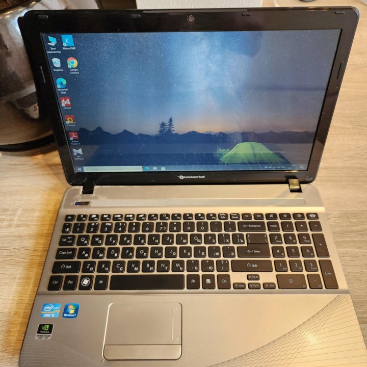 Packard Bell, core i5, 8gb, SSD, nvidia gt540m