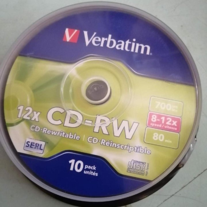 Verbatim12×CD-RW.