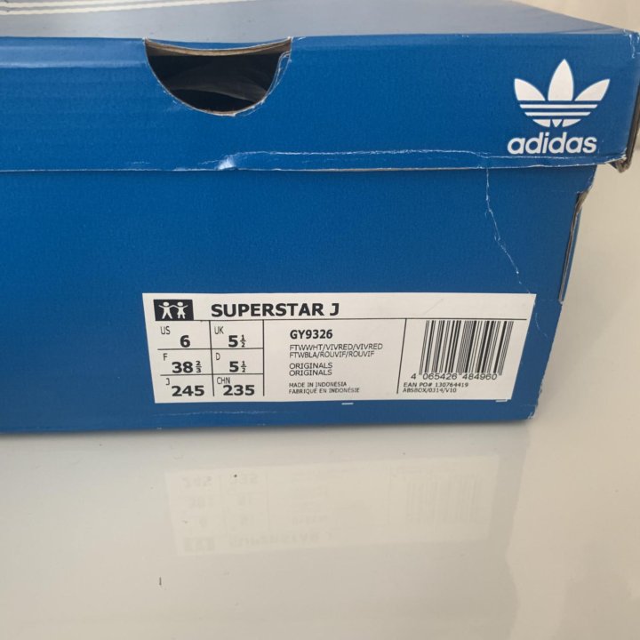 Кроссовки adidas superstar j GY9326