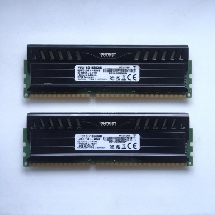 Patriot Viper 3 16Gb (2x8Gb) DDR3 PV316G160C9K