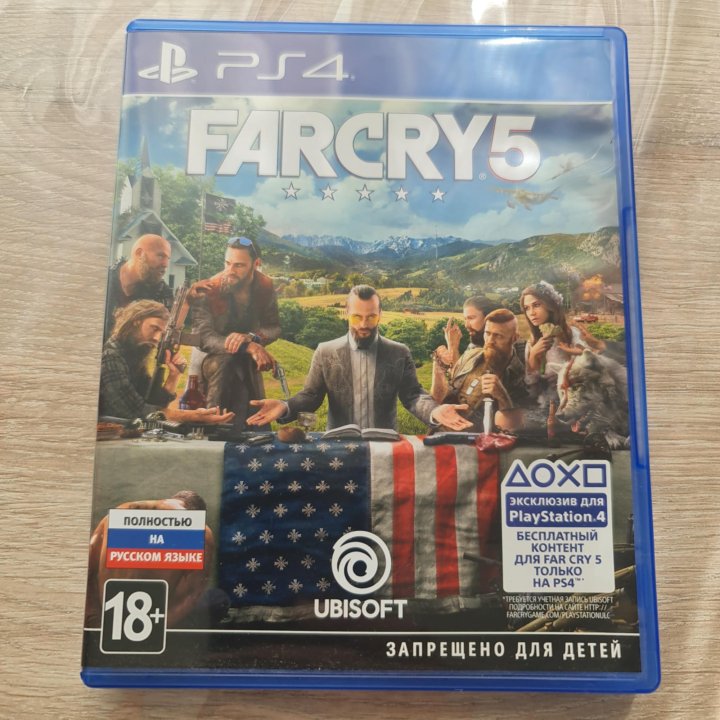 Far Cry 5 Диск  PS4Русский Язык!