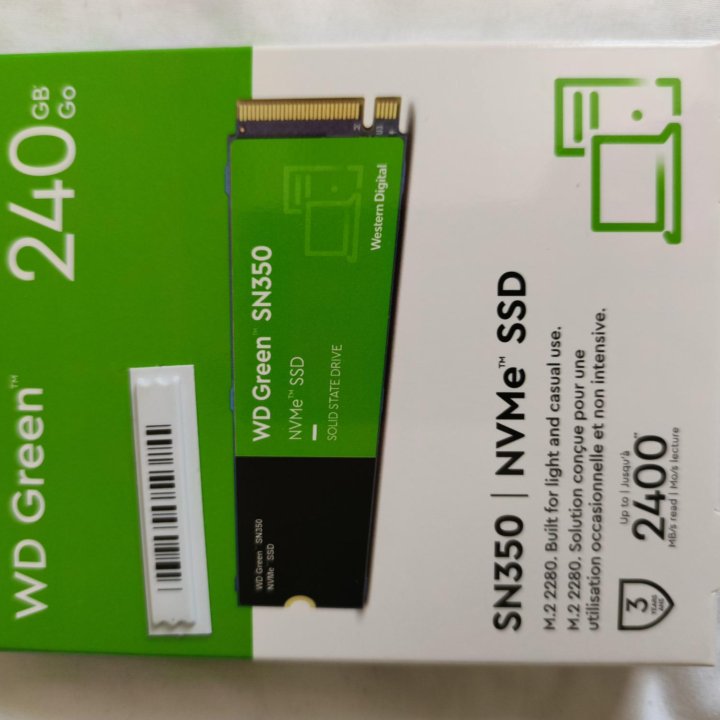 SSD WD 240 Gb