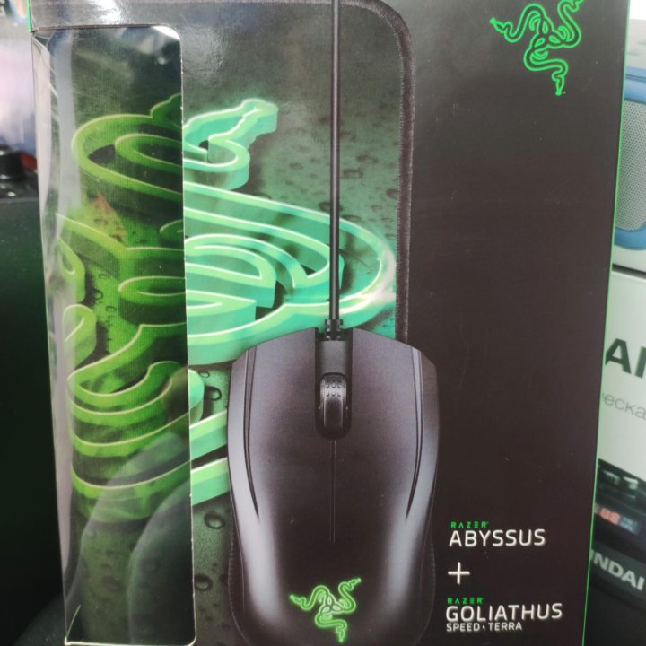 Комплект Razer мышь+коврик