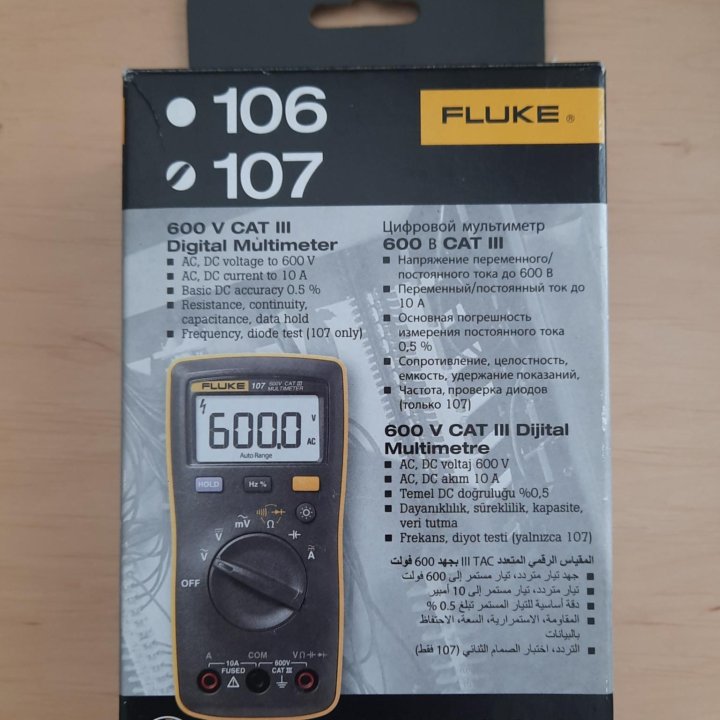 Мультиметр fluke 107