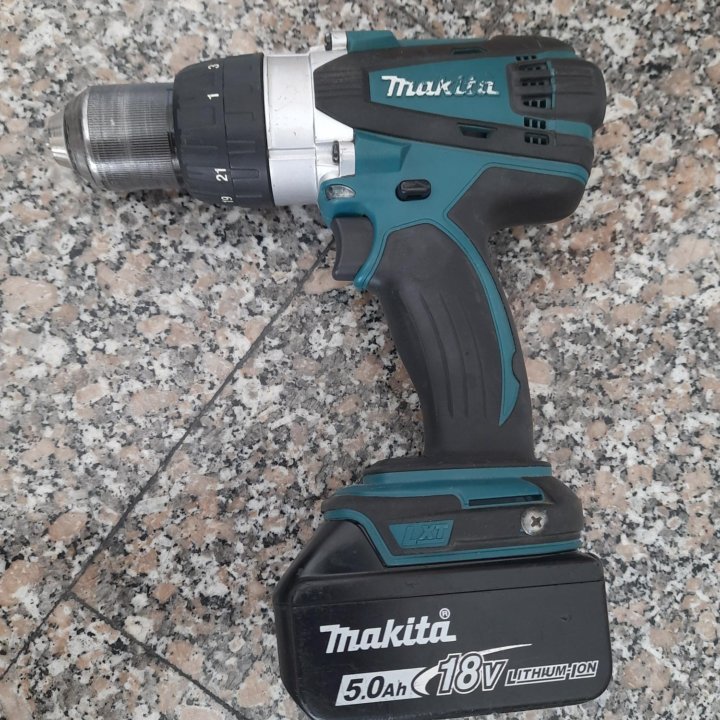 Аккумуляторная дрель MAKITA DHP 458