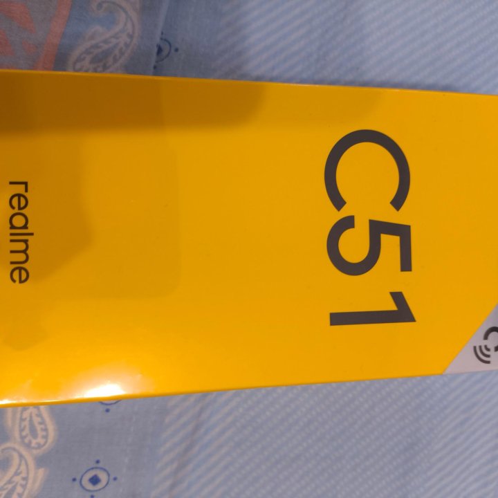 Смартфон realme c51 6/256 черный новый