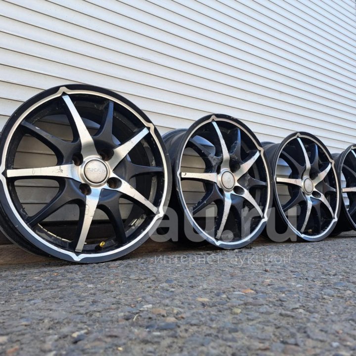 Комплект GTR Style Skad Wheels 4х100 R-15